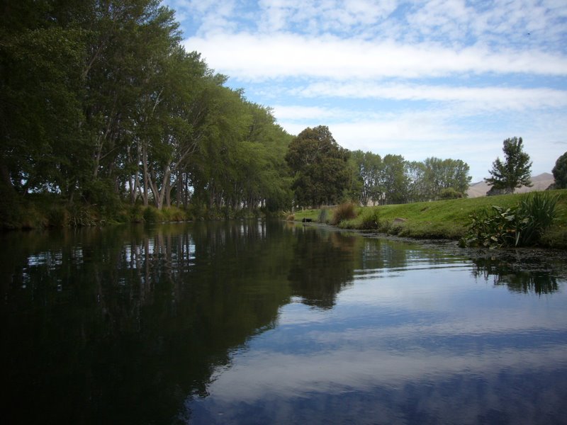 the river out the back